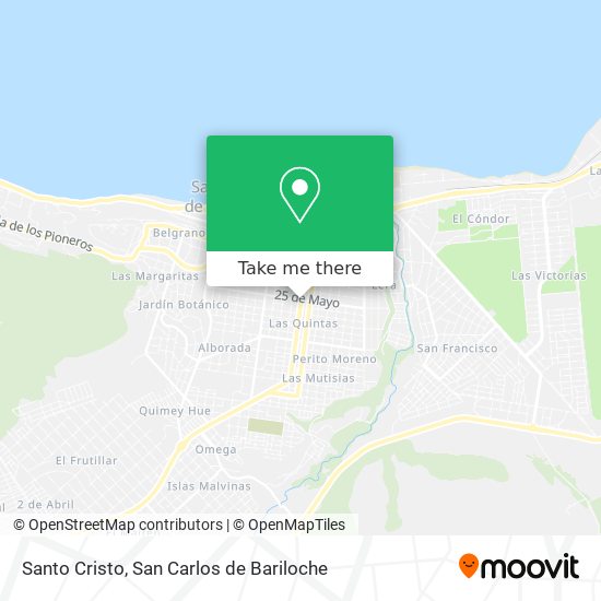 Santo Cristo map