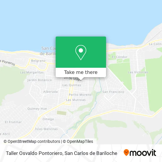 Mapa de Taller Osvaldo Pontoriero