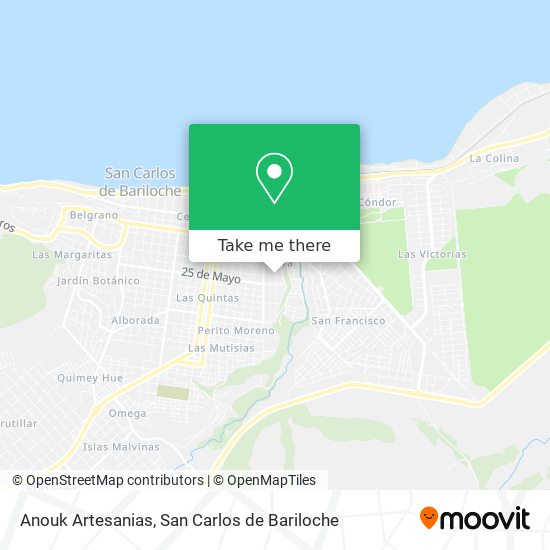 Anouk Artesanias map