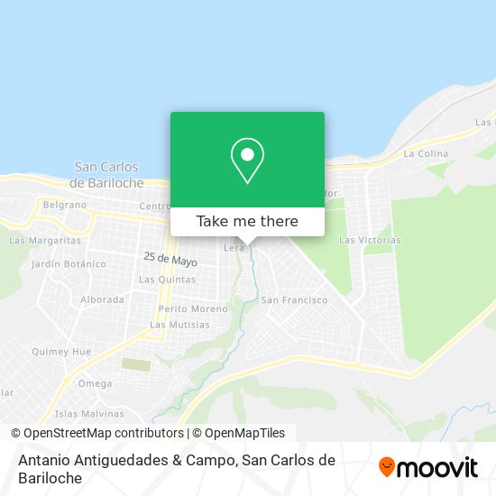 Mapa de Antanio Antiguedades & Campo