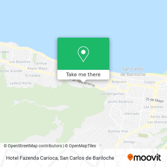 Hotel Fazenda Carioca map