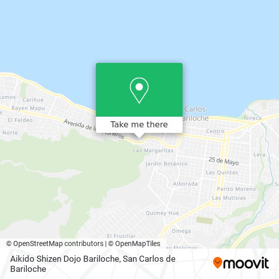Aikido Shizen Dojo Bariloche map