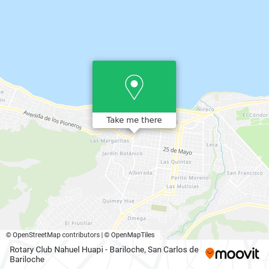 Rotary Club Nahuel Huapi - Bariloche map