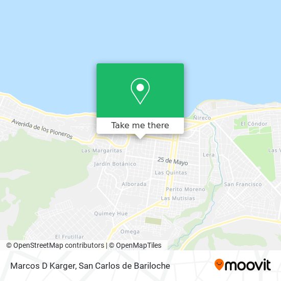 Marcos D Karger map