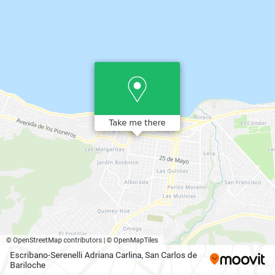 Escribano-Serenelli Adriana Carlina map