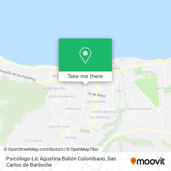 Psicologo-Lic Agustina Balión Colombano map
