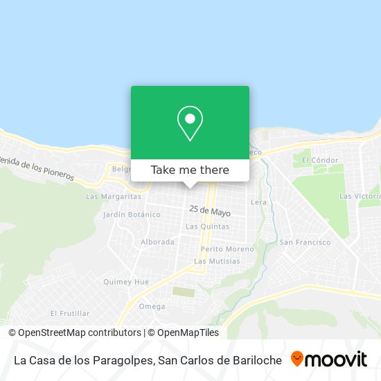 Mapa de La Casa de los Paragolpes