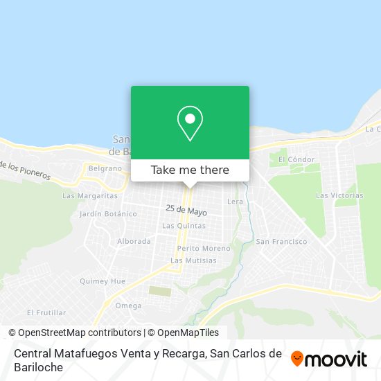 Central Matafuegos Venta y Recarga map