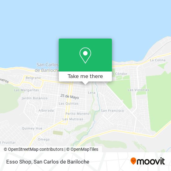 Esso Shop map