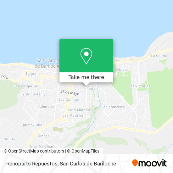 Mapa de Renoparts Repuestos