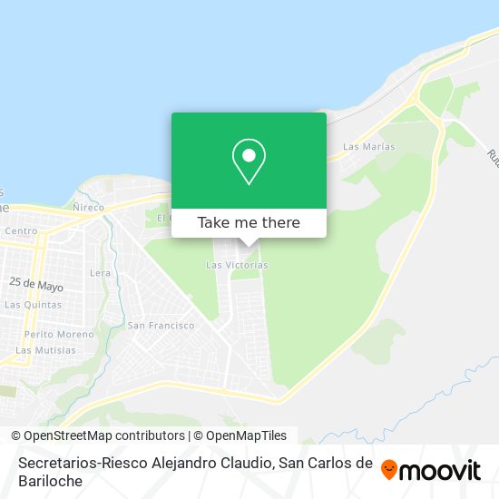 Secretarios-Riesco Alejandro Claudio map