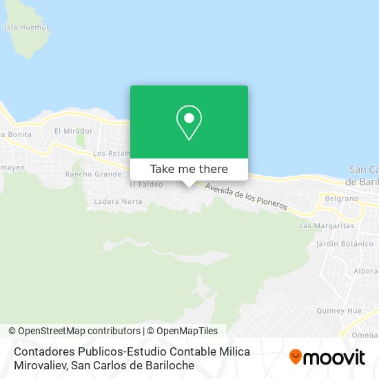 Contadores Publicos-Estudio Contable Milica Mirovaliev map