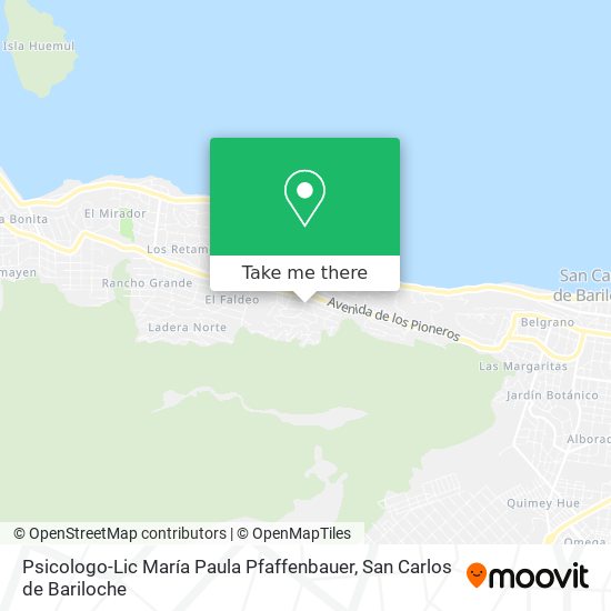 Mapa de Psicologo-Lic María Paula Pfaffenbauer