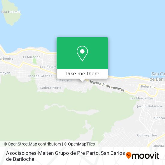Asociaciones-Maiten Grupo de Pre Parto map