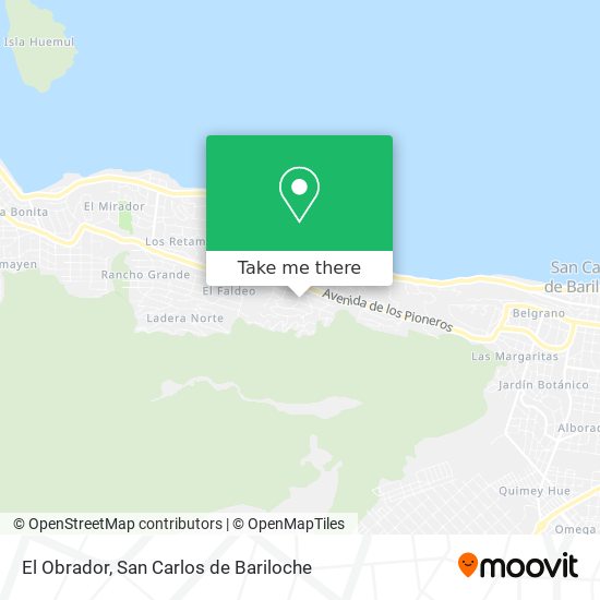 El Obrador map