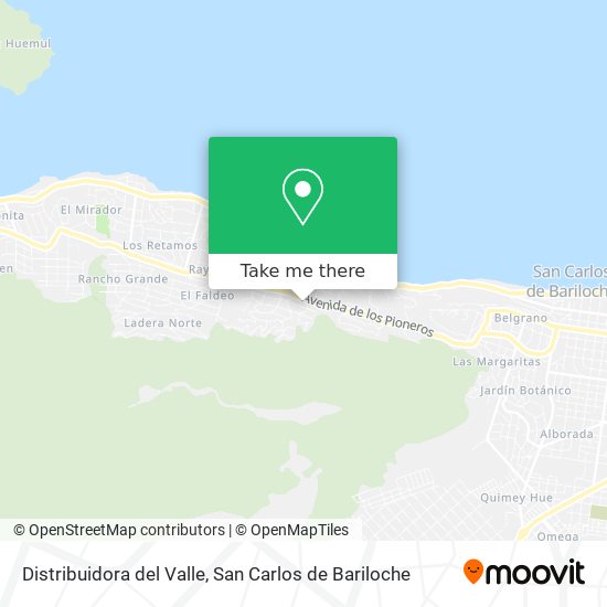 Mapa de Distribuidora del Valle