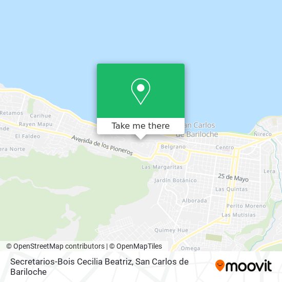 Secretarios-Bois Cecilia Beatriz map