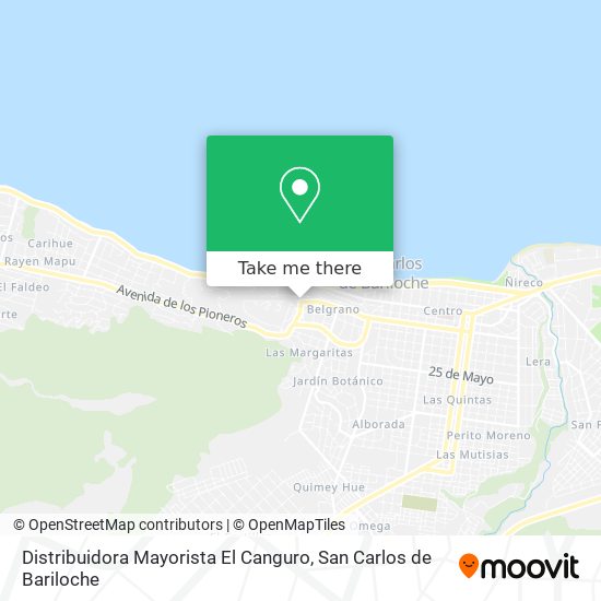 Distribuidora Mayorista El Canguro map