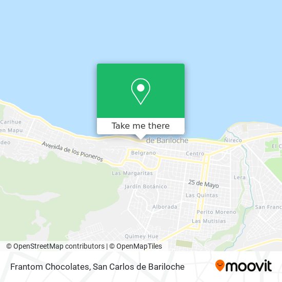 Frantom Chocolates map