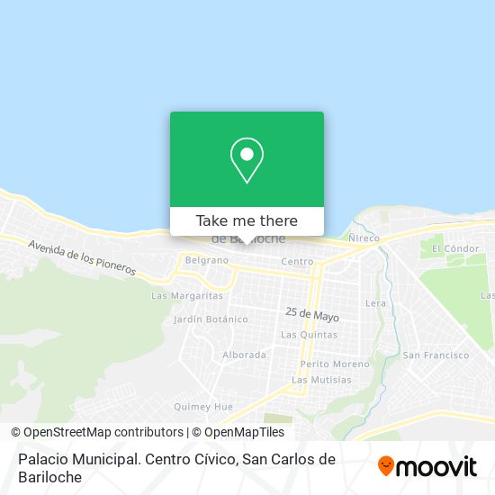 Mapa de Palacio Municipal. Centro Cívico