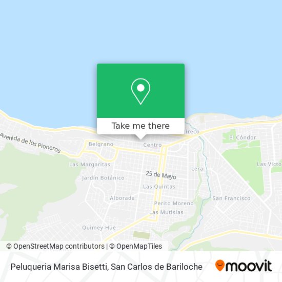 Peluqueria Marisa Bisetti map