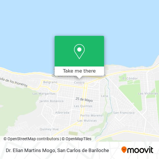 Dr. Elian Martins Mogo map