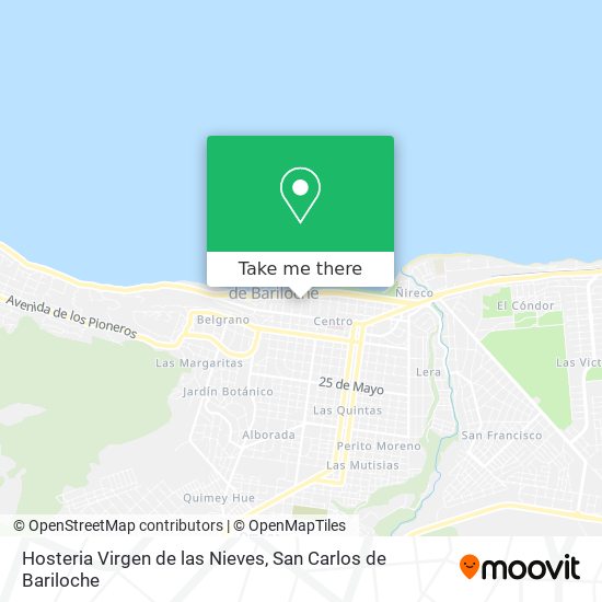 Hosteria Virgen de las Nieves map