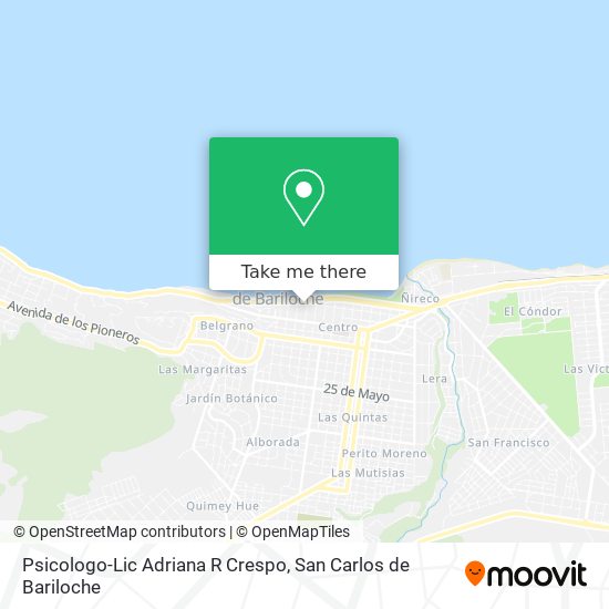 Psicologo-Lic Adriana R Crespo map