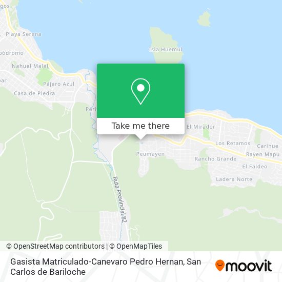 Gasista Matriculado-Canevaro Pedro Hernan map
