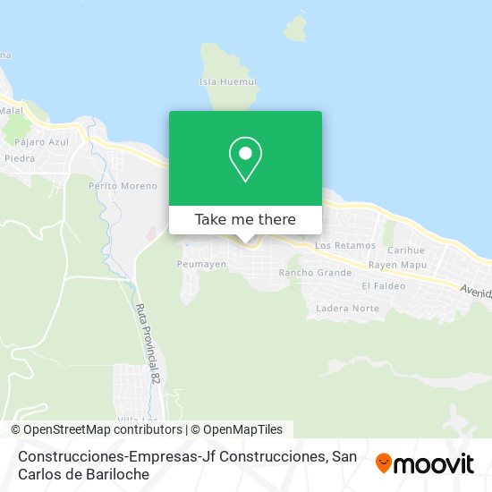 Mapa de Construcciones-Empresas-Jf Construcciones