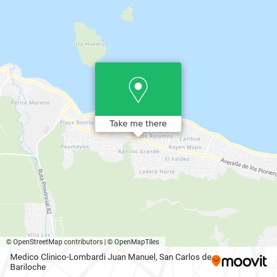 Medico Clinico-Lombardi Juan Manuel map