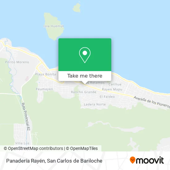 Mapa de Panadería Rayén