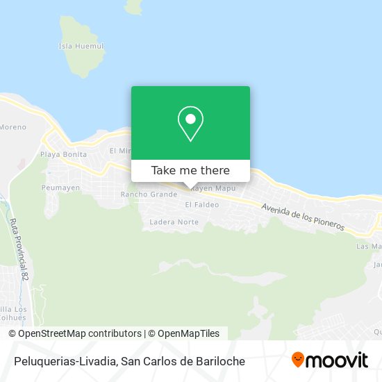 Peluquerias-Livadia map