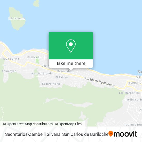 Secretarios-Zambelli Silvana map