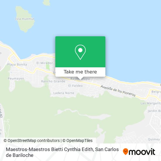 Mapa de Maestros-Maestros Bietti Cynthia Edith