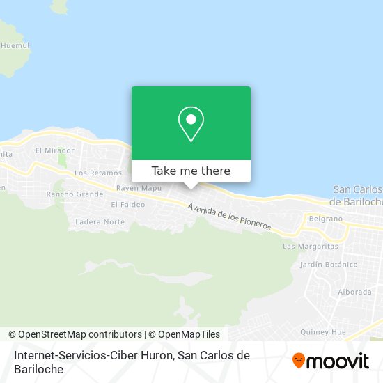 Mapa de Internet-Servicios-Ciber Huron
