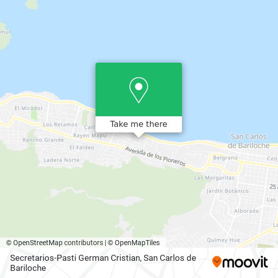 Secretarios-Pasti German Cristian map