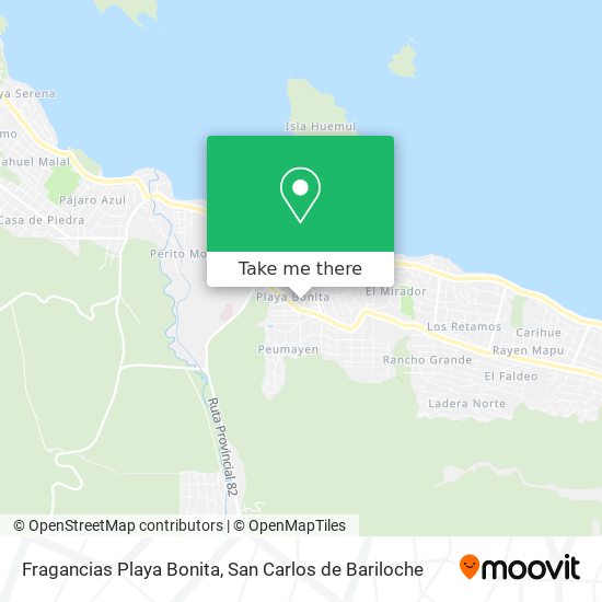 Mapa de Fragancias Playa Bonita