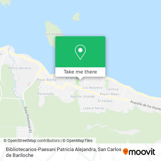 Bibliotecarios-Paesani Patricia Alejandra map