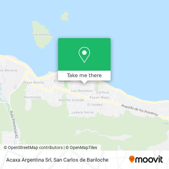 Acaxa Argentina Srl map