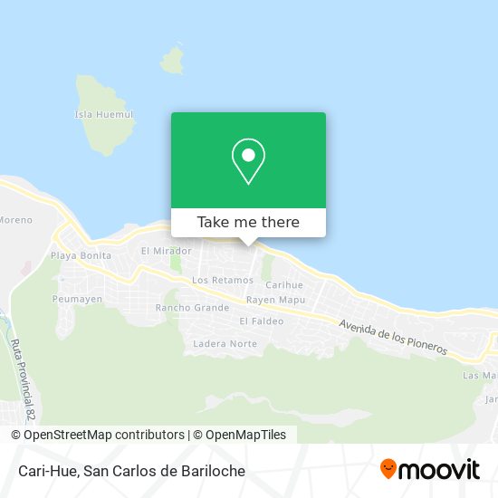 Mapa de Cari-Hue