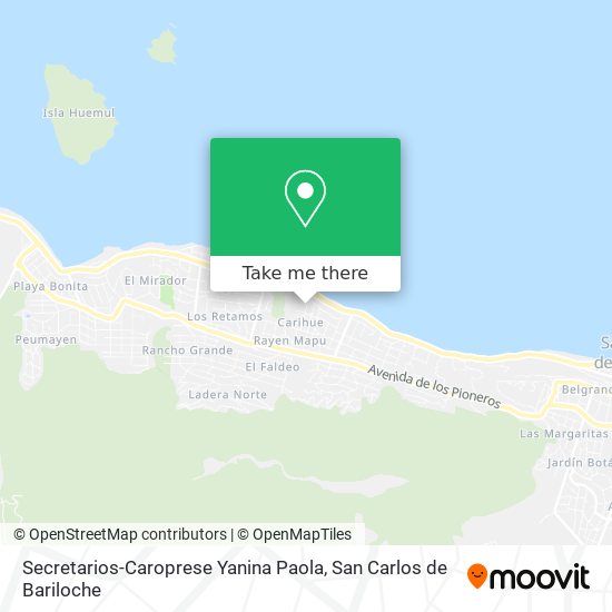 Mapa de Secretarios-Caroprese Yanina Paola