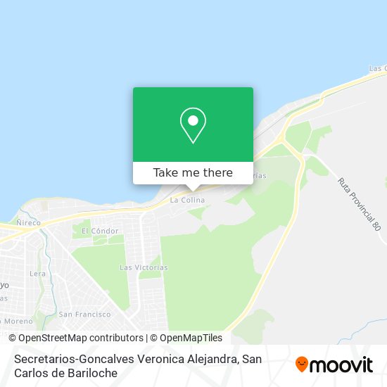 Secretarios-Goncalves Veronica Alejandra map