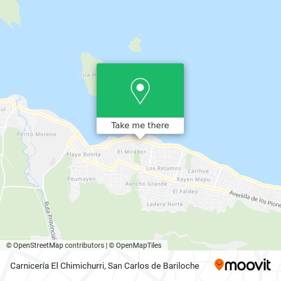 Mapa de Carnicería El Chimichurri
