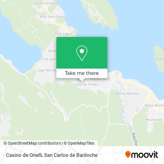 Casino de Onelli map