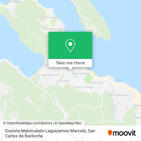 Gasista Matriculado-Leguizamon Marcelo map