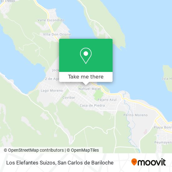 Los Elefantes Suizos map