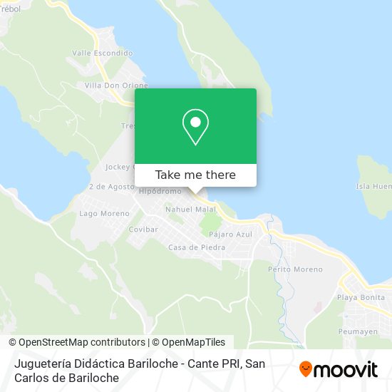 Juguetería Didáctica Bariloche - Cante PRI map