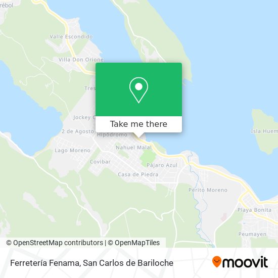 Ferretería Fenama map