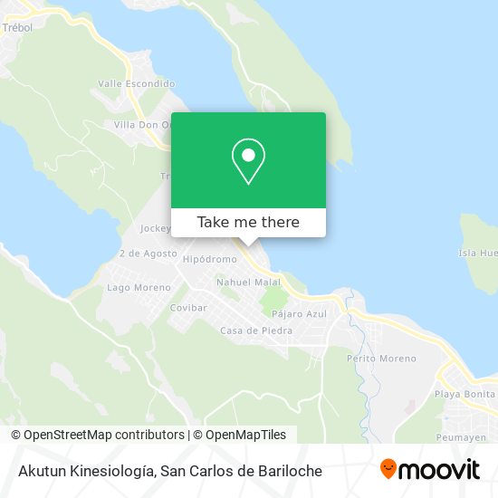 Akutun Kinesiología map